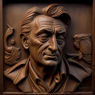 3D model Max Cady Cape Fear Robert Mitchum (STL)